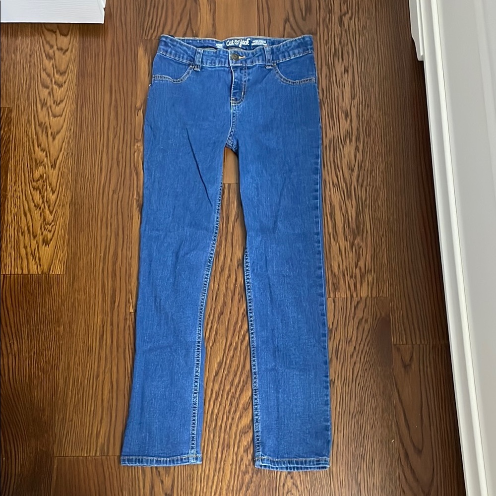 Cat & Jack Blue Straight-Leg Jeans